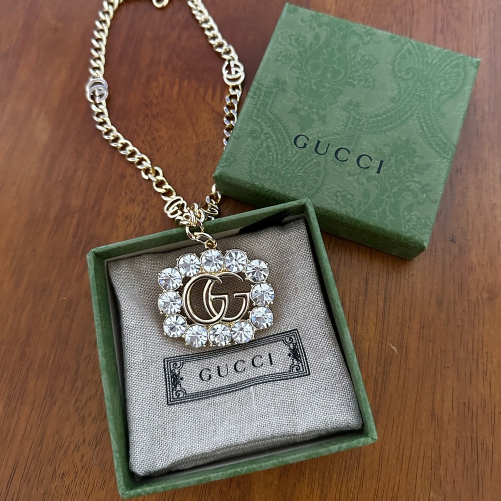 Gucci Crystal Necklace